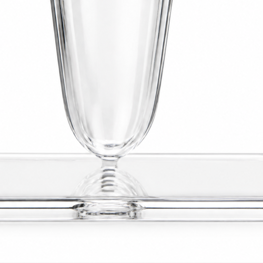 Belavera – Clear Acrylic Frame Vase for Flowers, Modern Picture