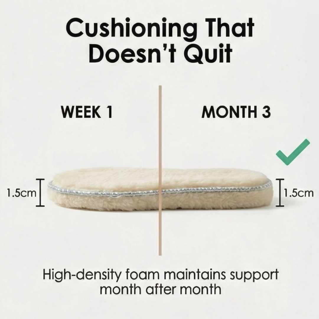 Cozystep – Plush Sheepskin Insoles for Warm Winter Feet