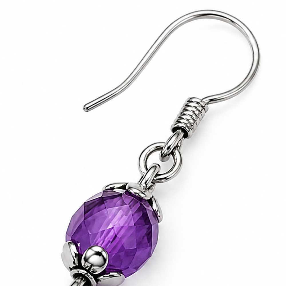 Lunavia – Celtic Knot Beaded Drop Earrings