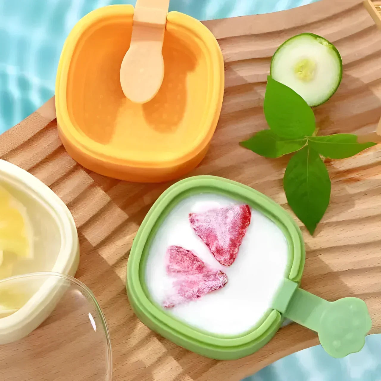 Frozenly - Homemade Popsicle Maker Mold Set