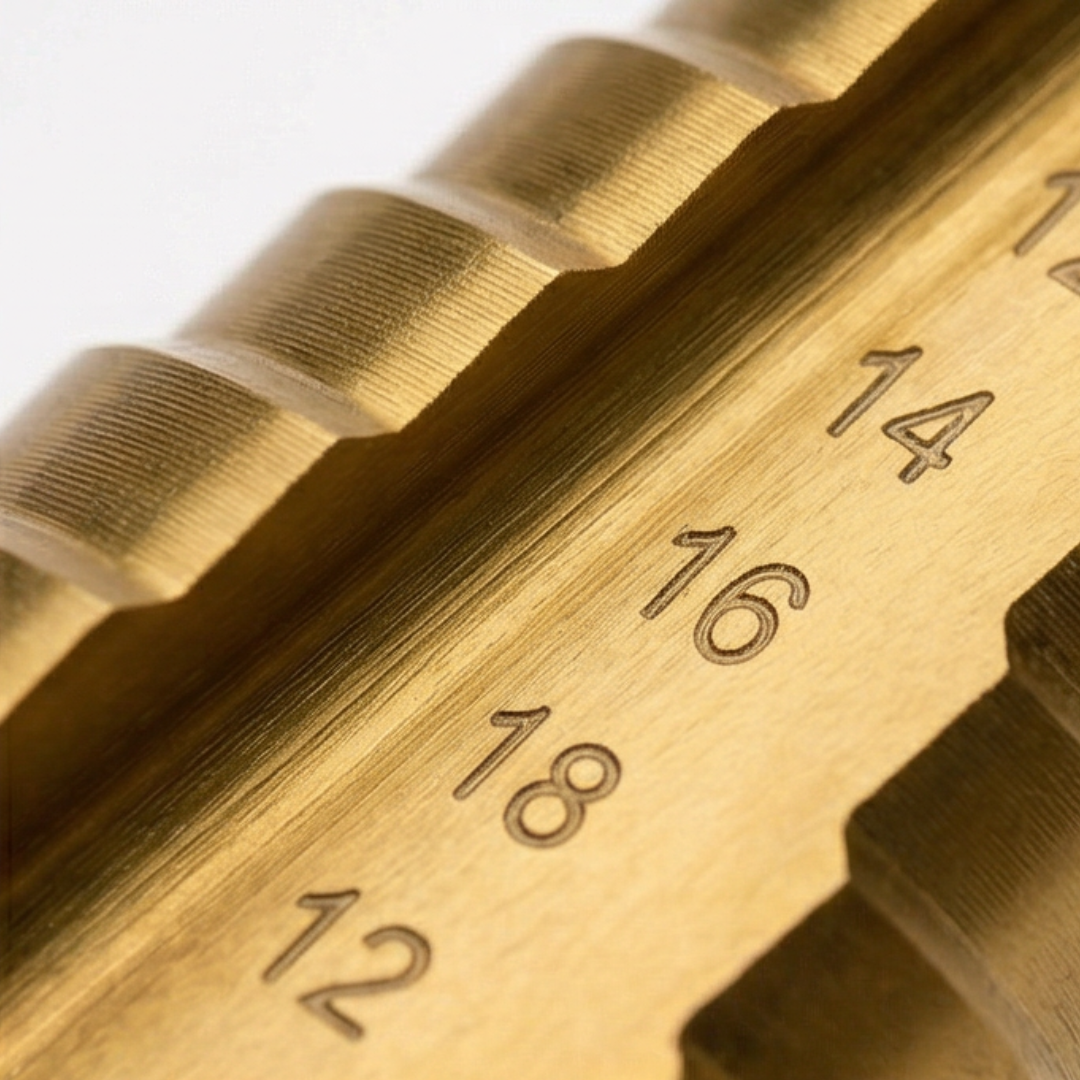 Ironedge - 6 piece step and sawtooth drill bit set