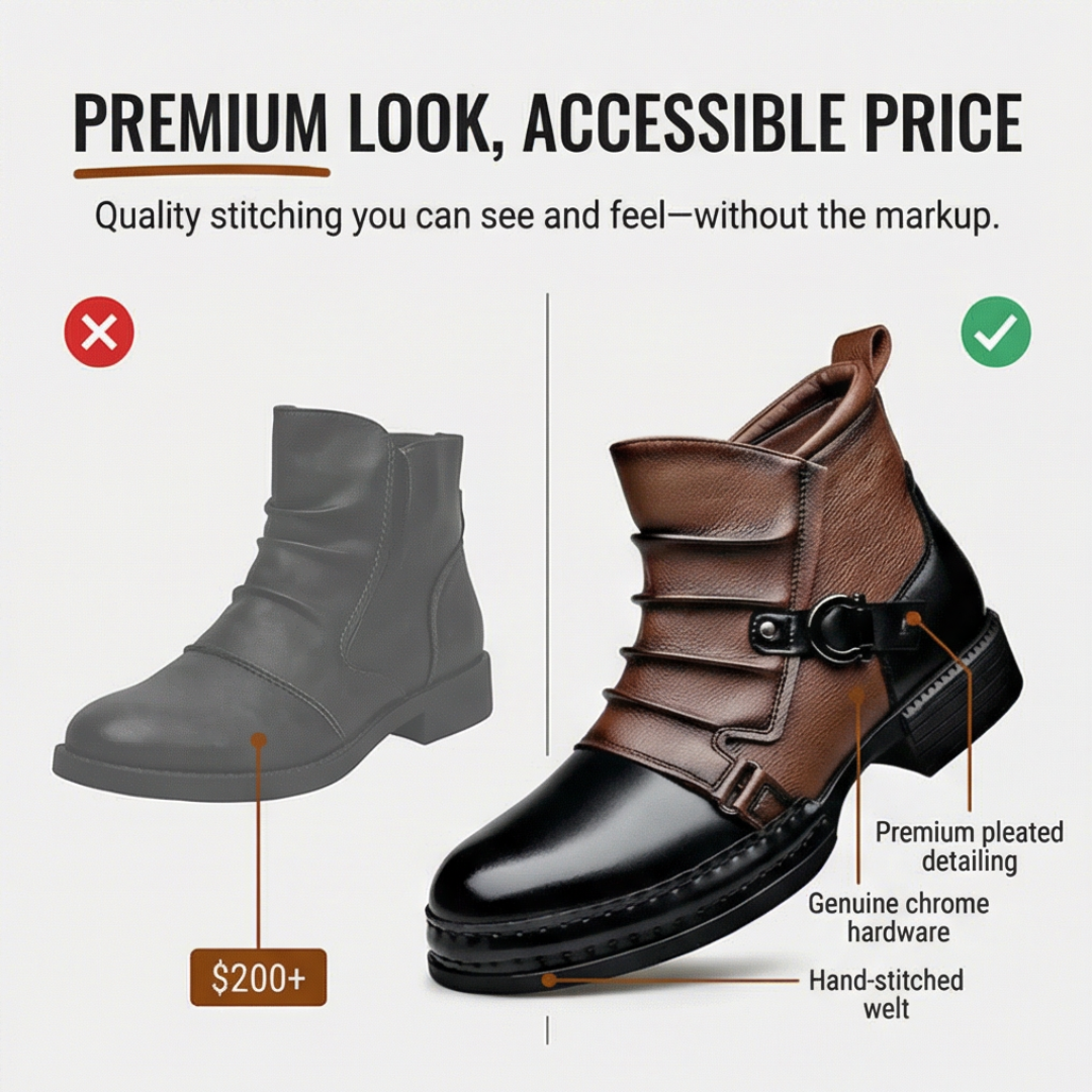 Cavalier – Women's Two-Tone Ankle Boots