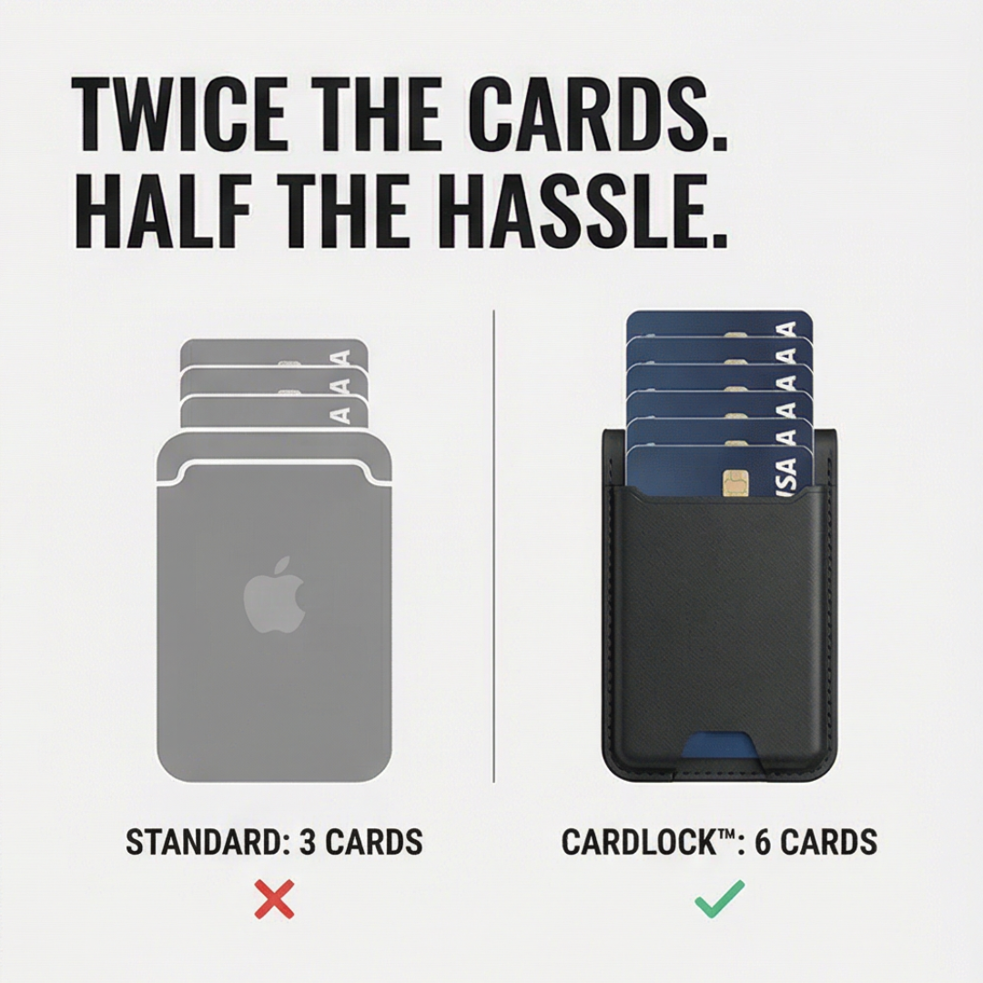 Cardlock - Trackable MagSafe Wallet