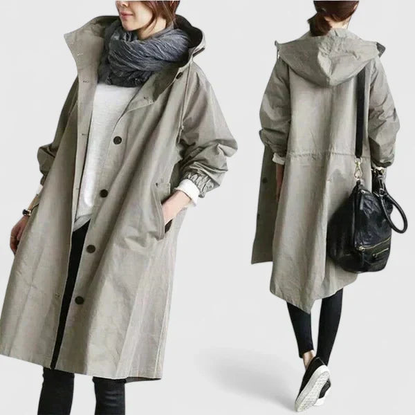 KYLIE – VIBRANT HOODED RAINCOAT