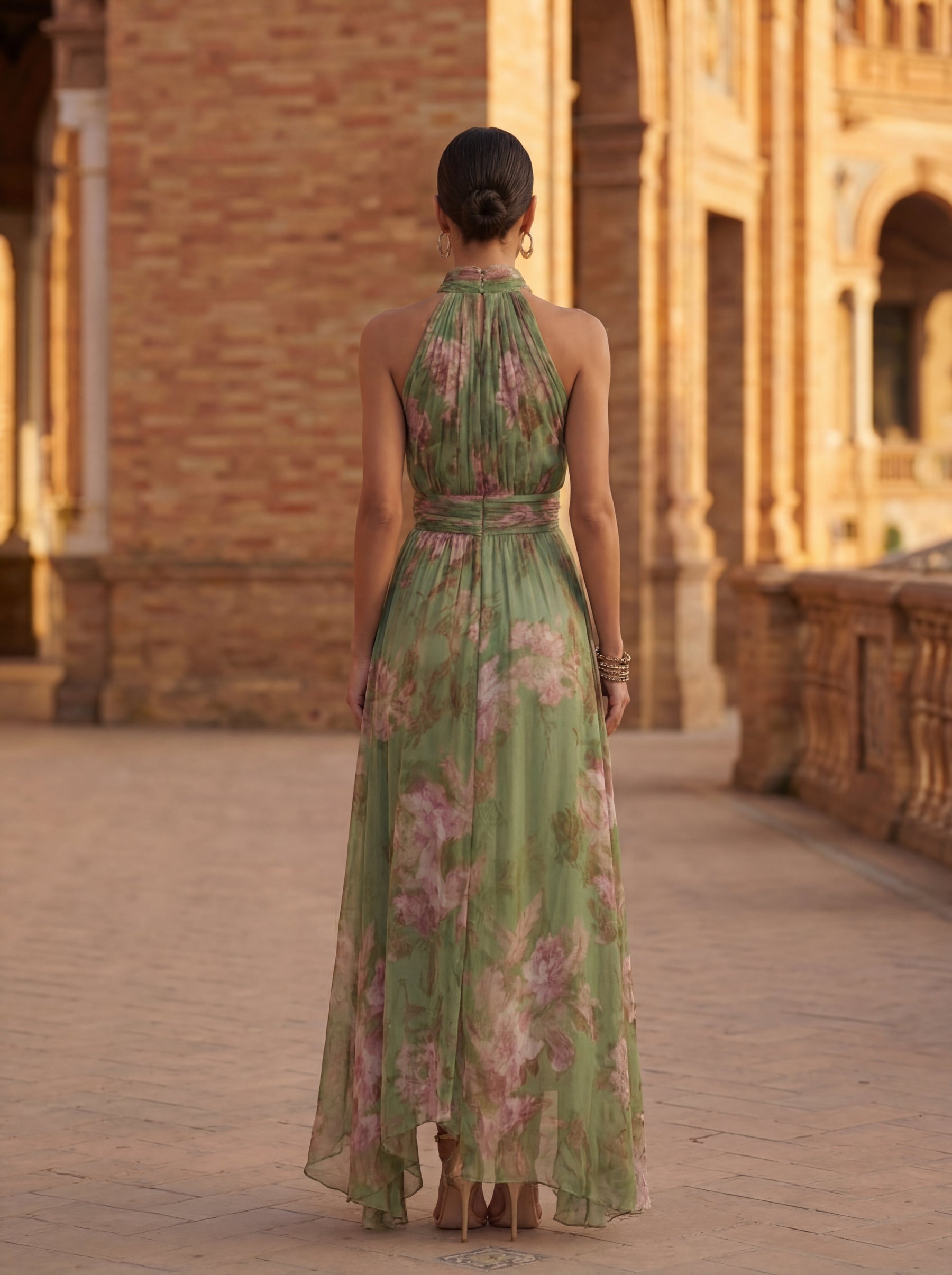 Olivia | Chiffon Maxi Dress