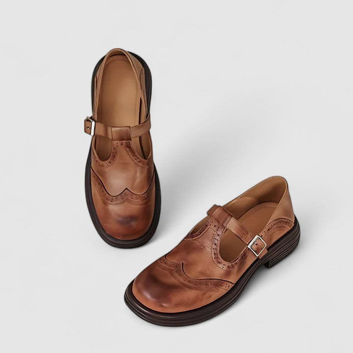 CHARLOTTE - CLASSIC BUCKLE BROGUES
