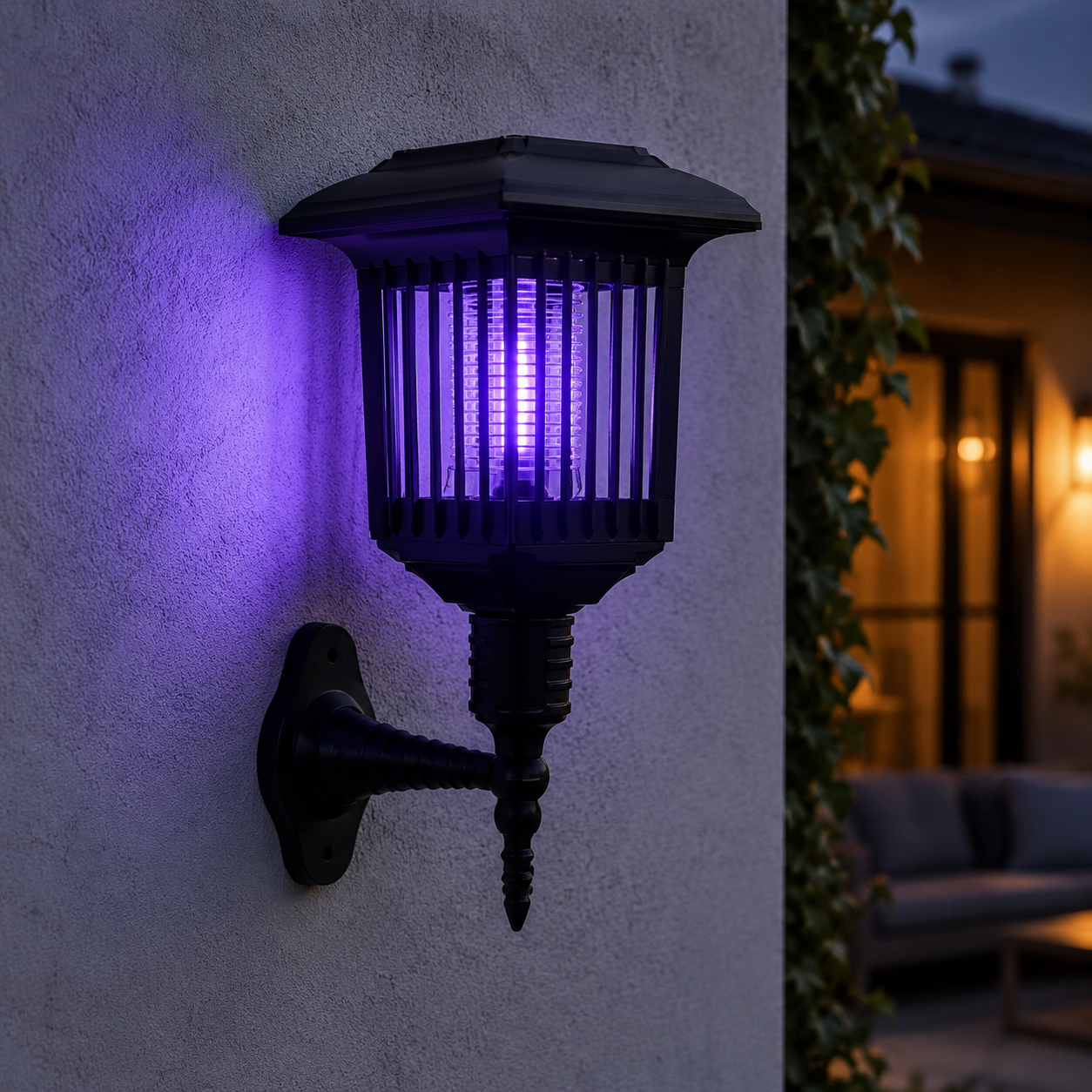 Lumora – Solar Mosquito Zapper Garden Stake Light, Weatherproof Outdoor Bug Killer Lamp