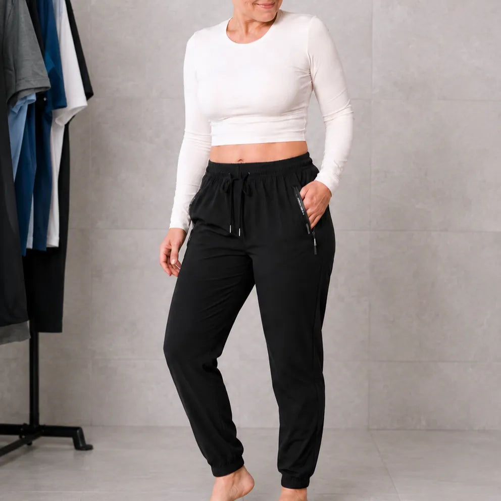 Kolvex – Ice Silk look Cooling Stretch Pants with Zip Pockets