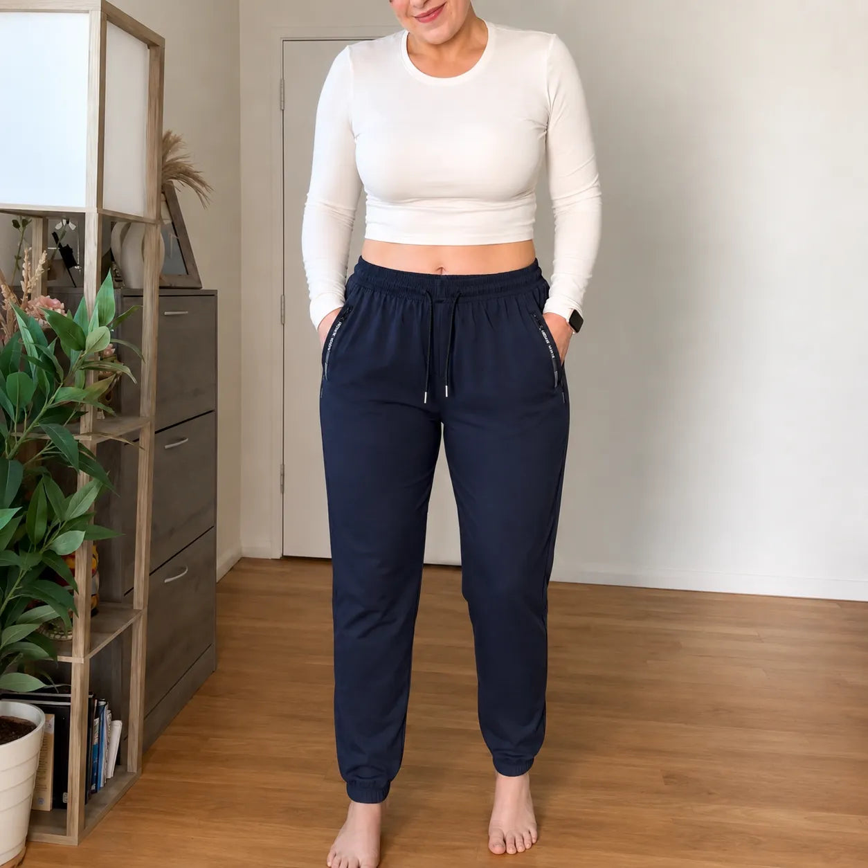 Kolvex – Ice Silk look Cooling Stretch Pants with Zip Pockets