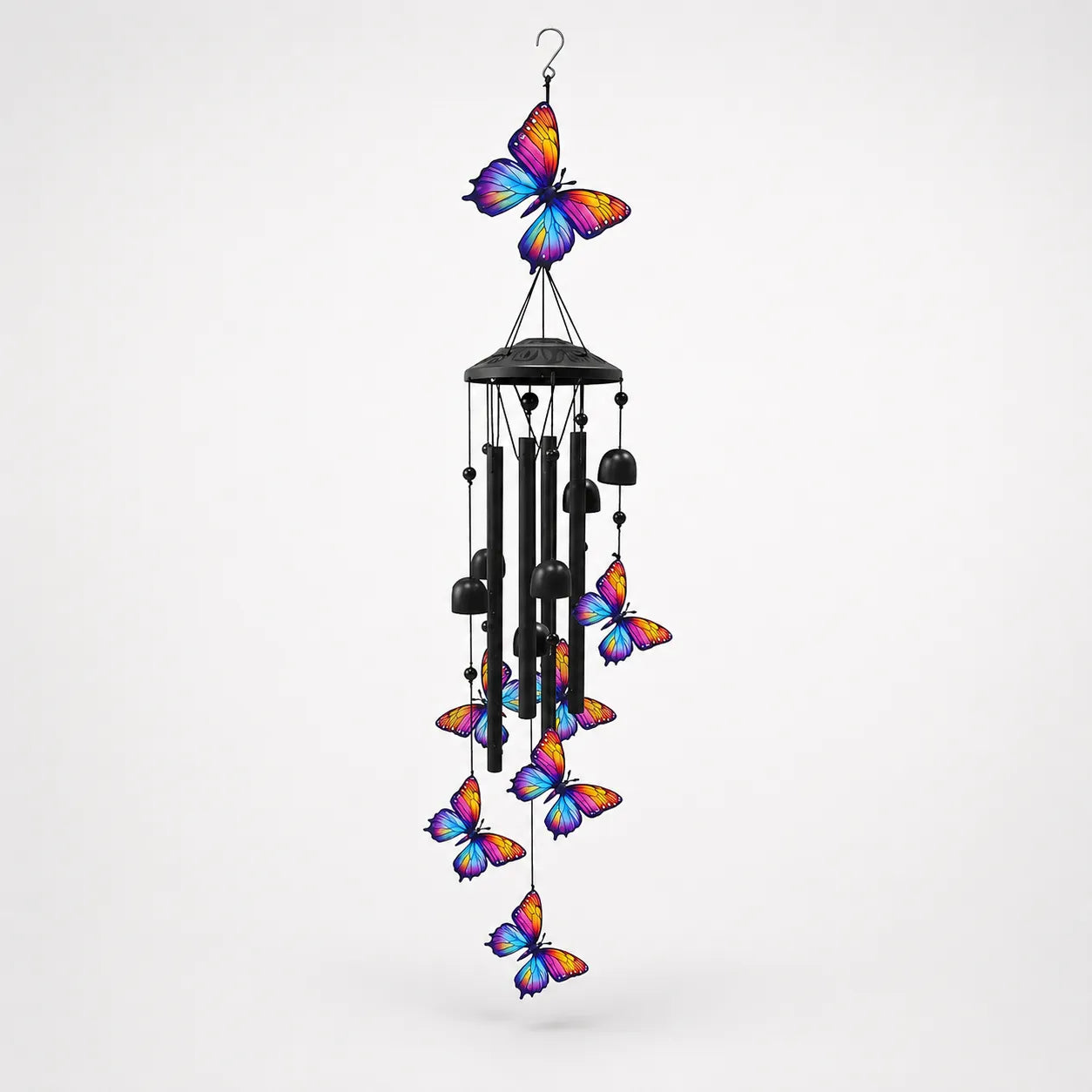 Birdsong – Rainbow Hummingbird Wind Chime for Garden, Patio & Porch