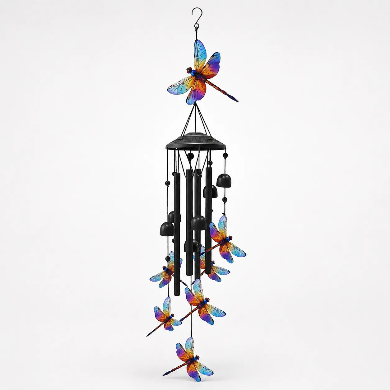 Birdsong – Rainbow Hummingbird Wind Chime for Garden, Patio & Porch
