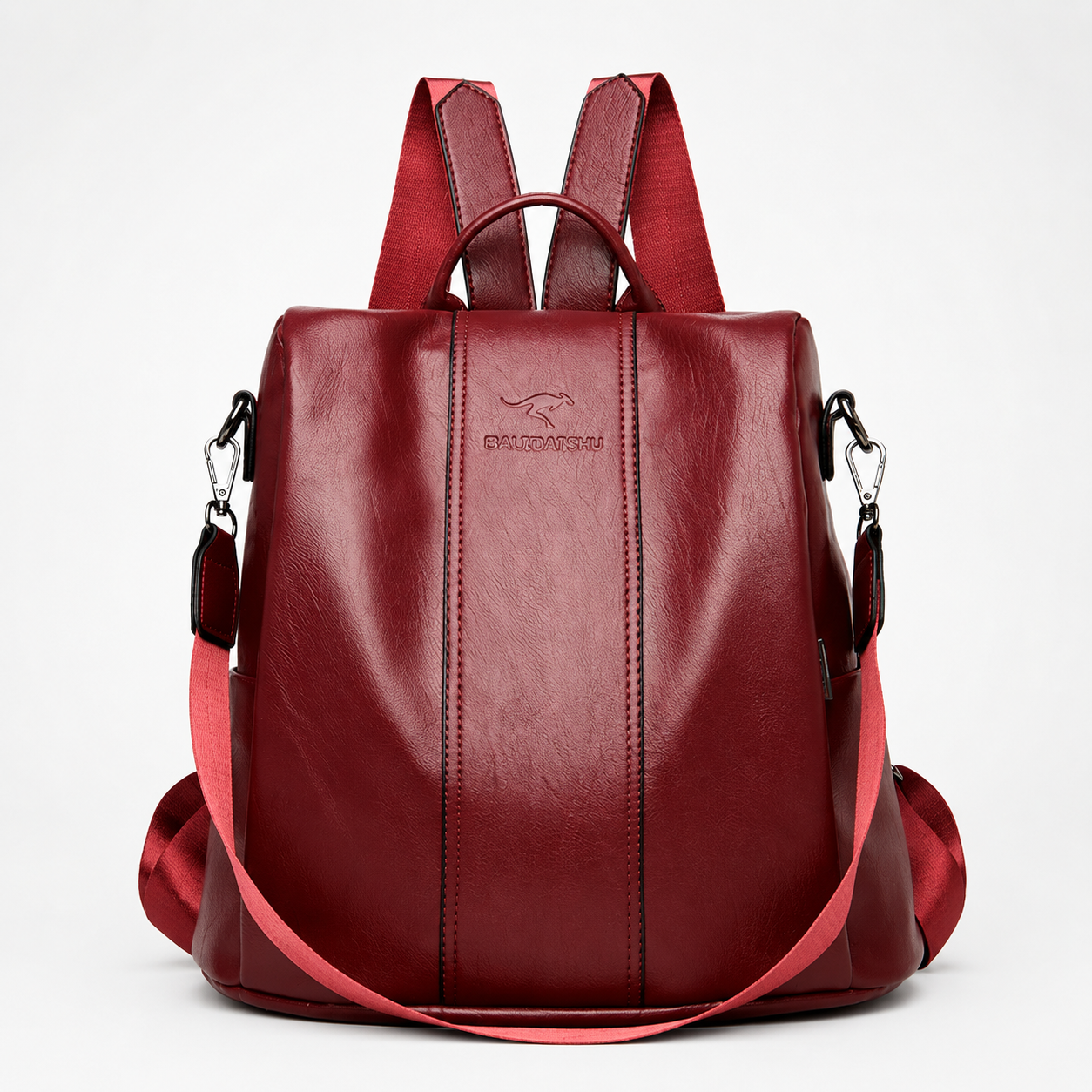 Lunavia – Convertible Leather Backpack Crossbody Bag for Women