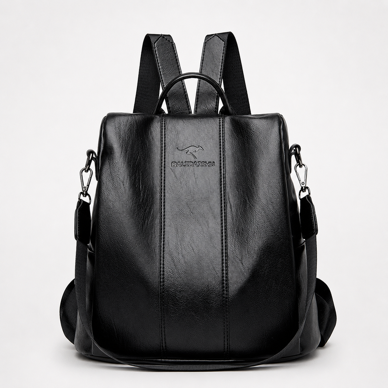 Lunavia – Convertible Leather Backpack Crossbody Bag for Women