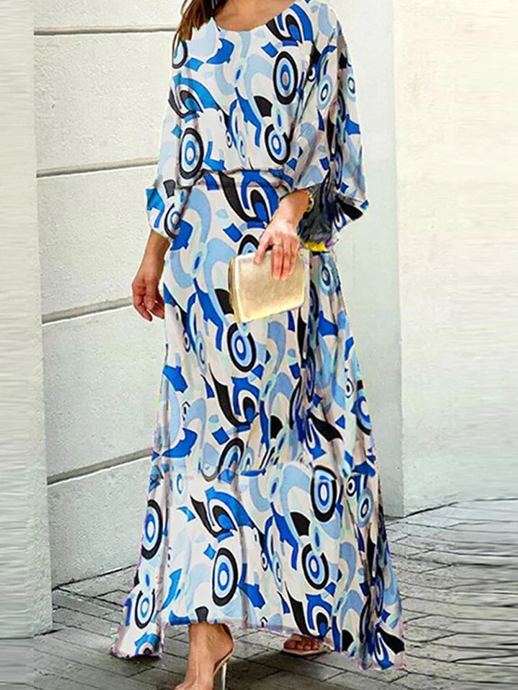 LILA – TRENDY O-NECK FALL OUTFIT FOR EFFORTLESS STYLE