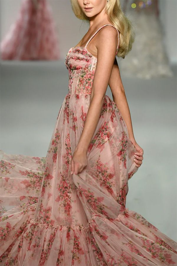 Layered Ruffle Tulle Dress Elysian