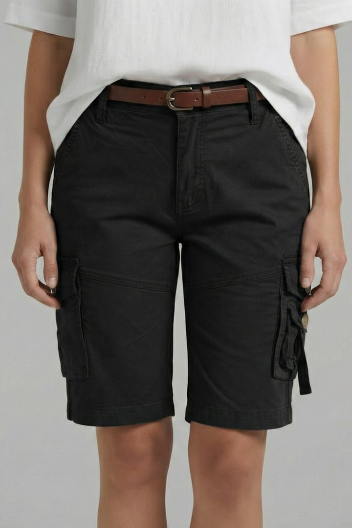 Jenna | Women’s Utility Pocket Cargo Shorts