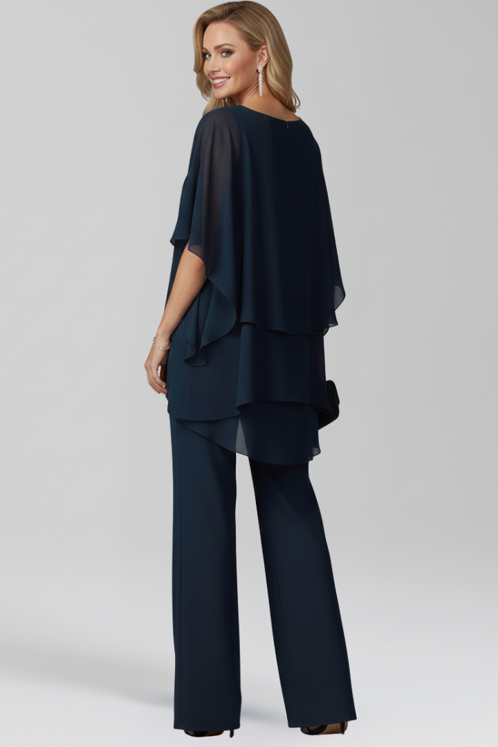 Dakota | Women’s Cold-Shoulder Flowing Wide-Leg Jumpsuit