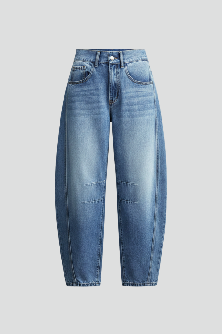 Isabella | Women’s Casual Low-Waist Straight-Leg Denim Jeans