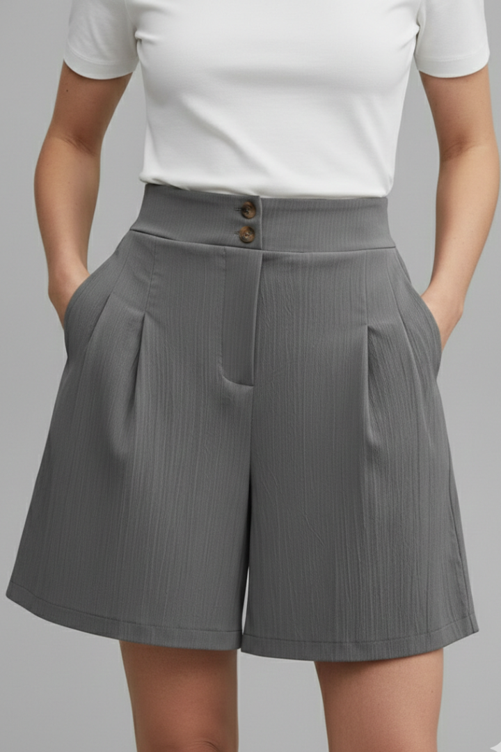 Gabriella | Women’s High Waist Wide Leg Shorts