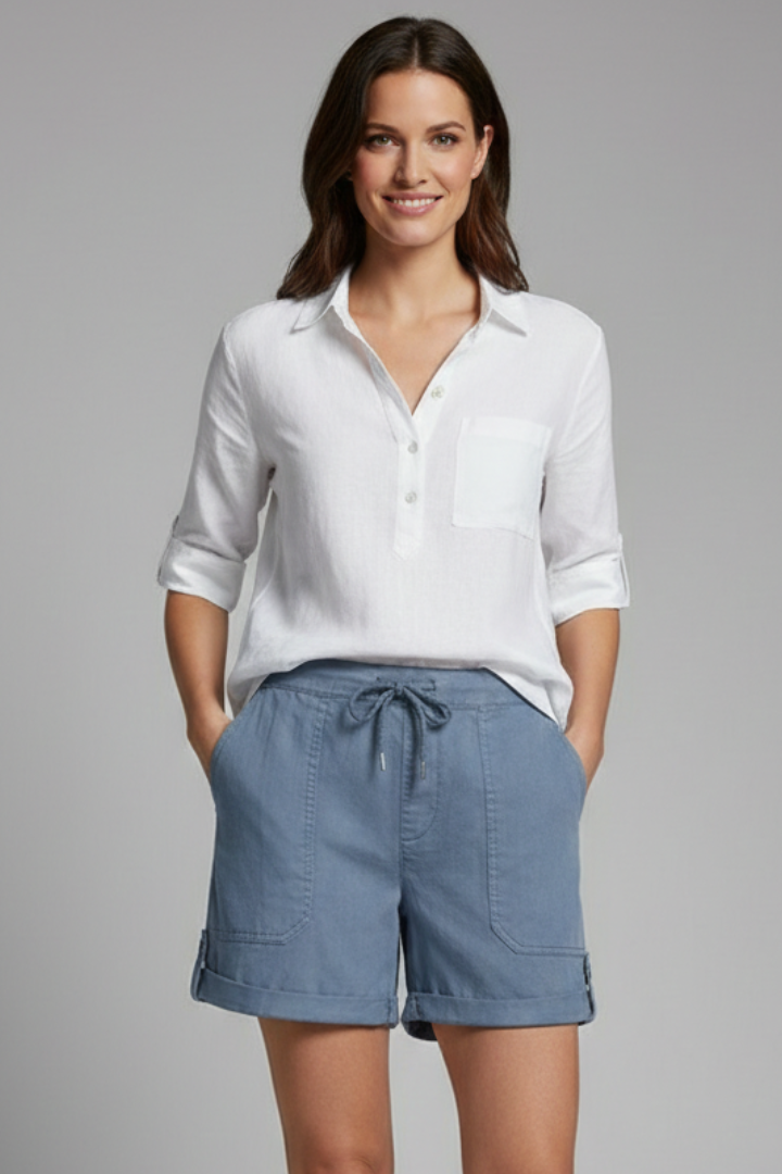 Jasmine | Women’s Drawstring Casual Pocket Shorts