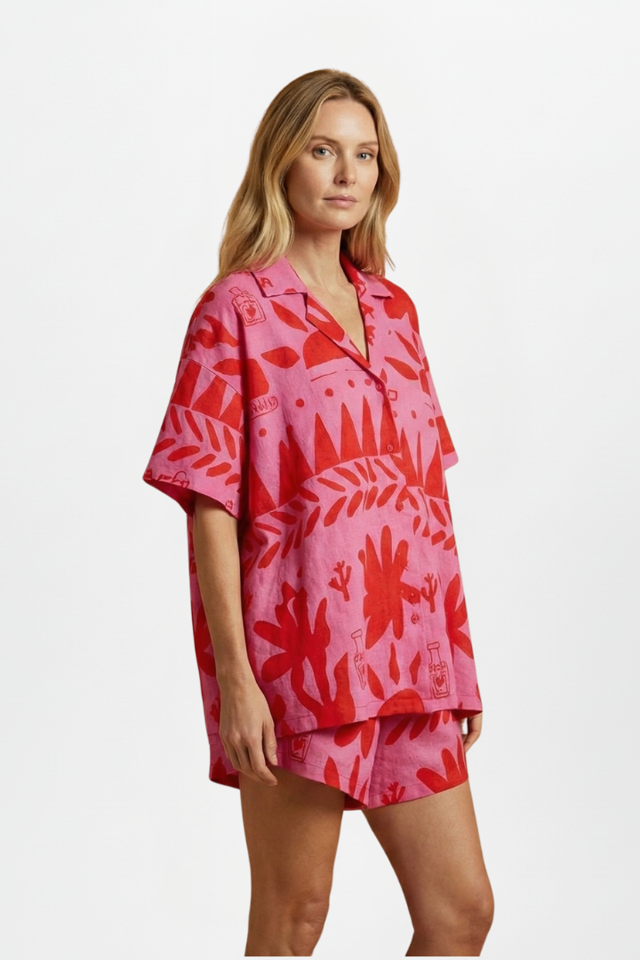 Chloe | Women’s Two Piece Set Printed Shorts