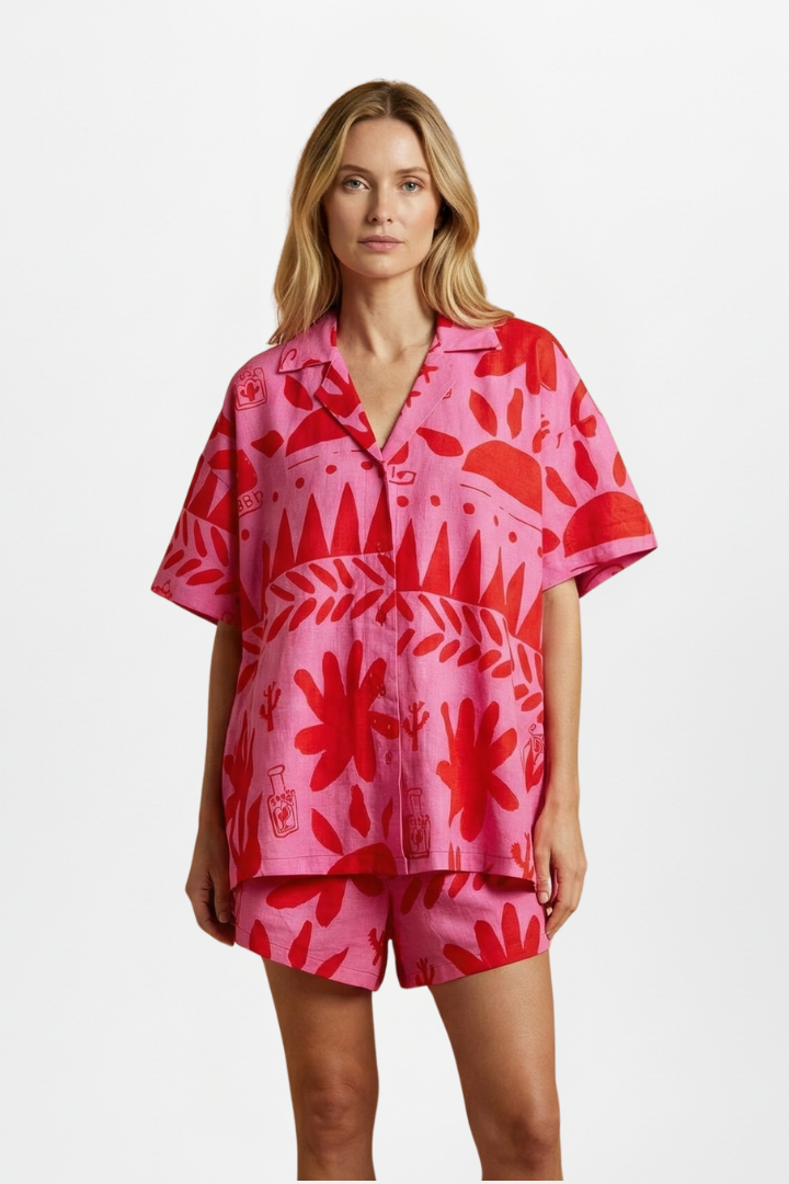 Chloe | Women’s Two Piece Set Printed Shorts