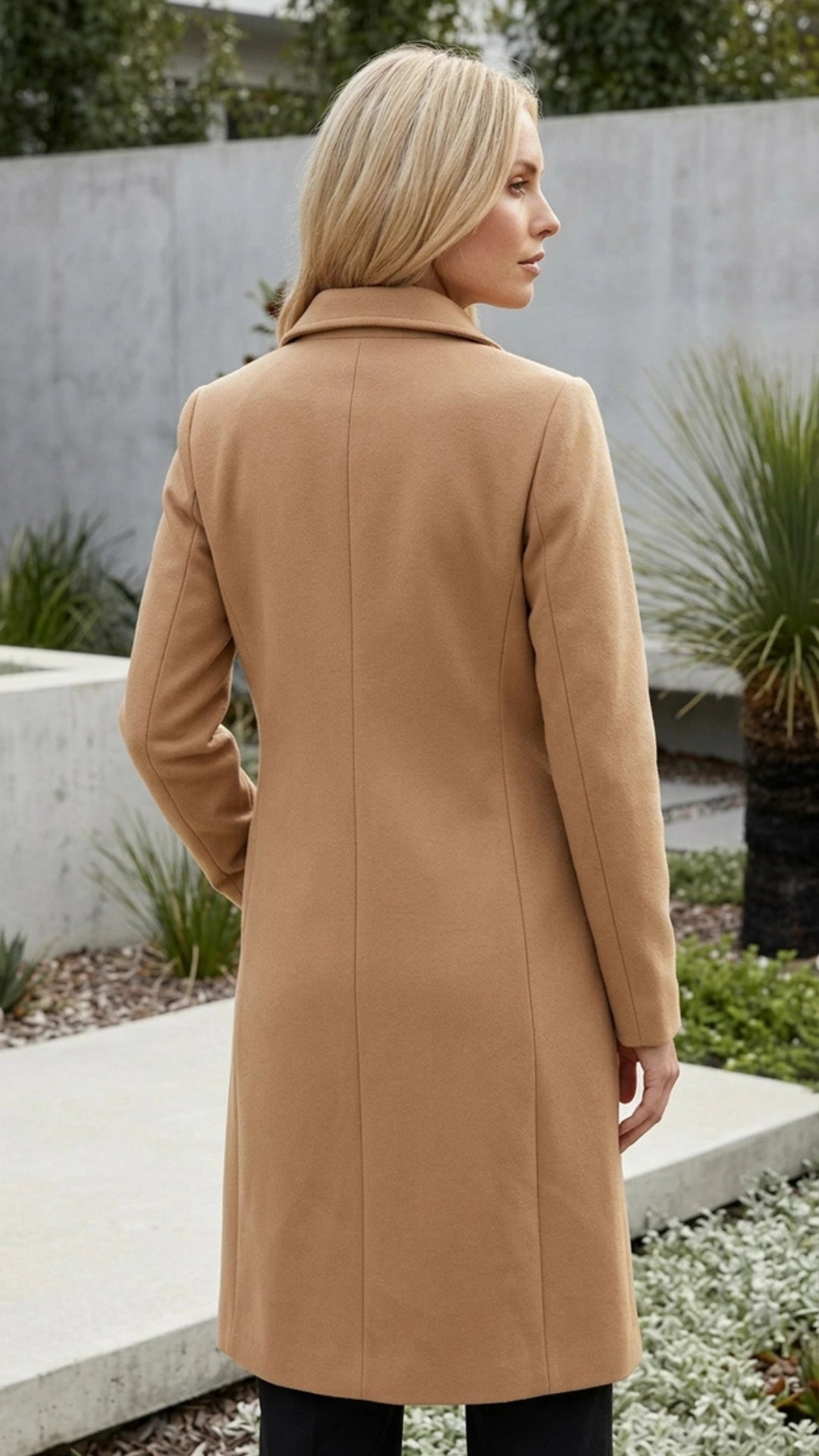 Women’s Button-Up Long Coat