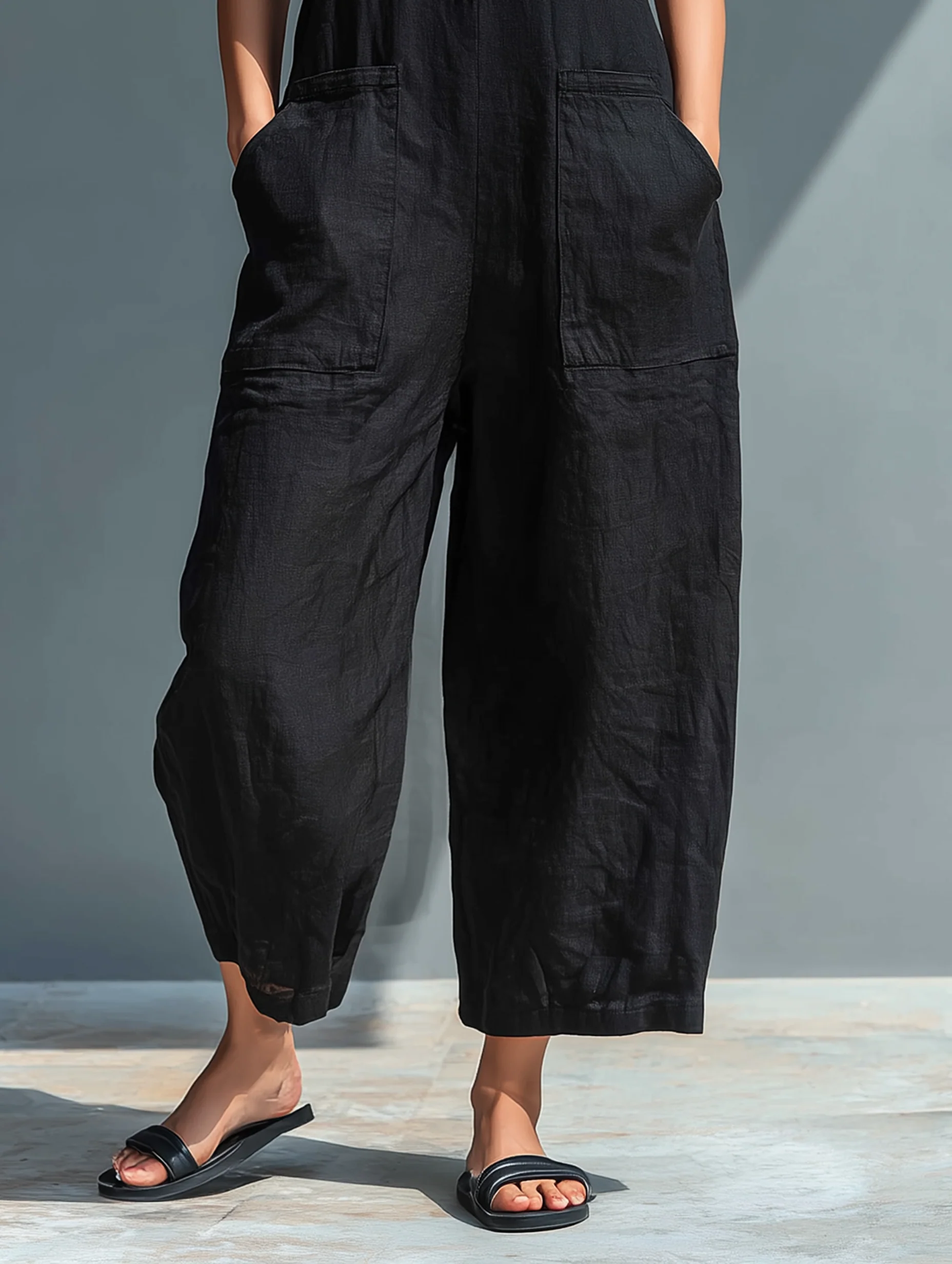 Lotte™ | Sleek Sleeveless Jumpsuit