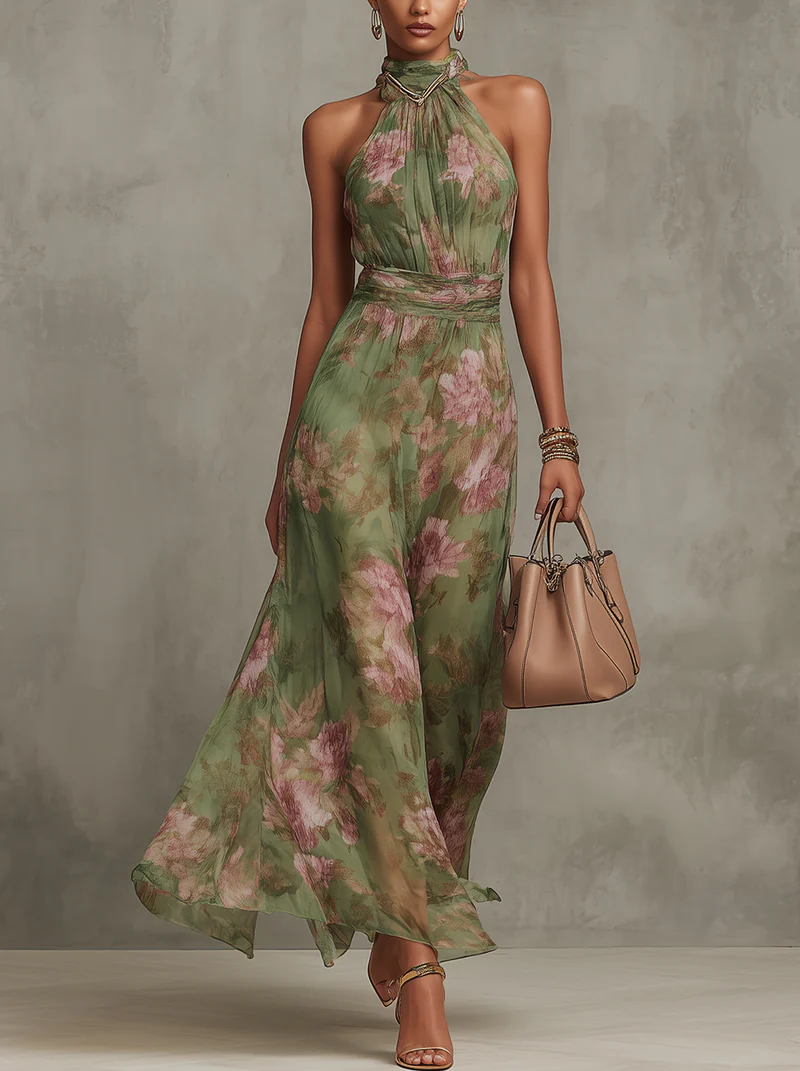 Aria™ | Botanical Elegance Dress