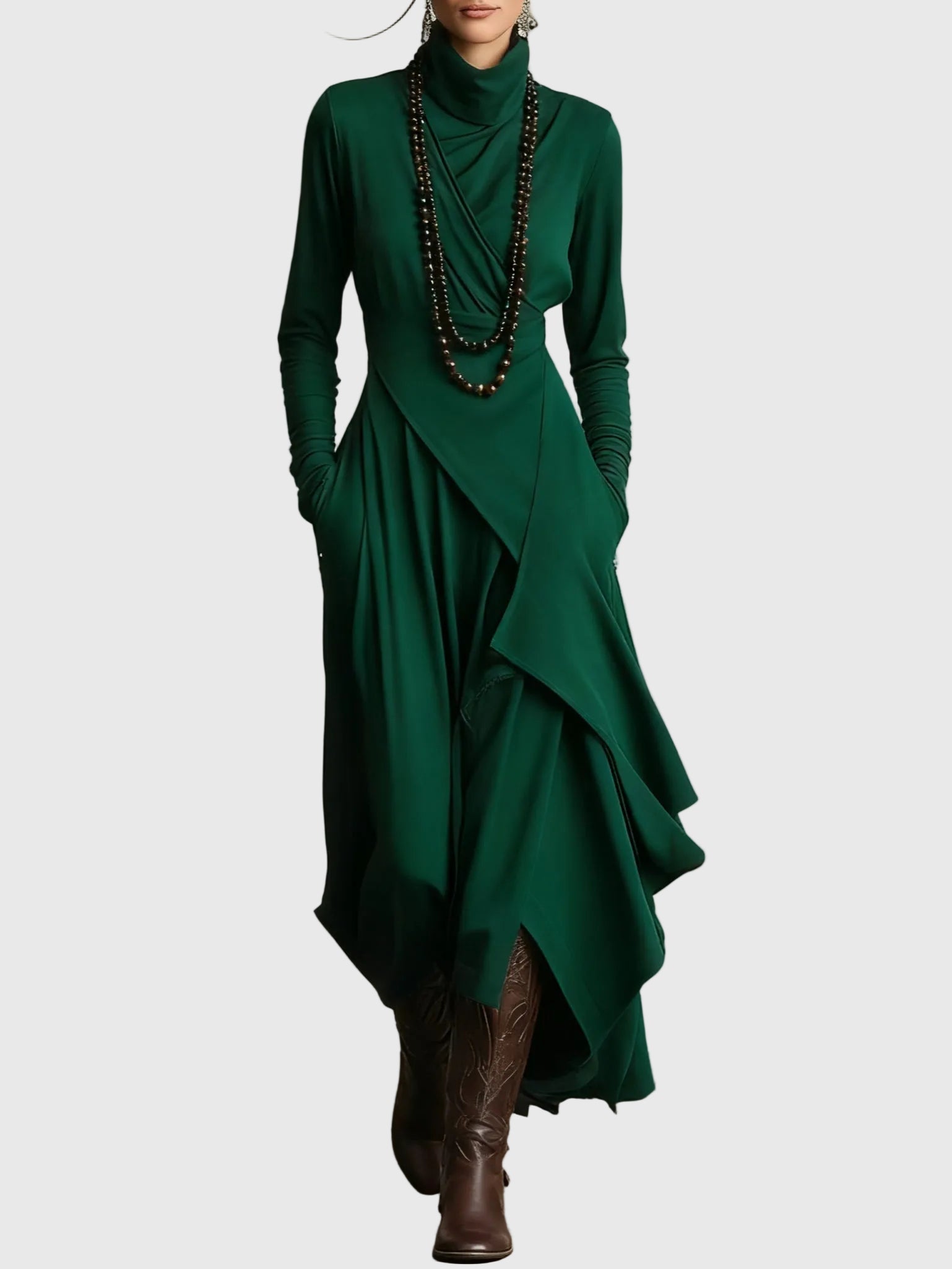 Violeta | Maxi Pleated Dress