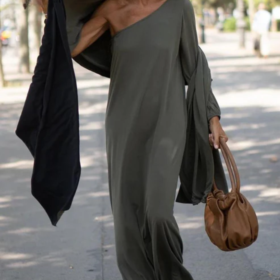Flynn – Elegant One-Shoulder Dress