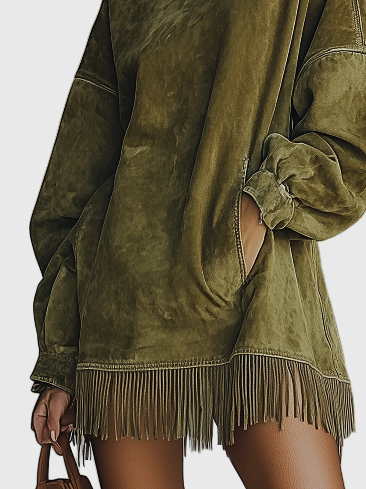 Olive | High Neck Dress