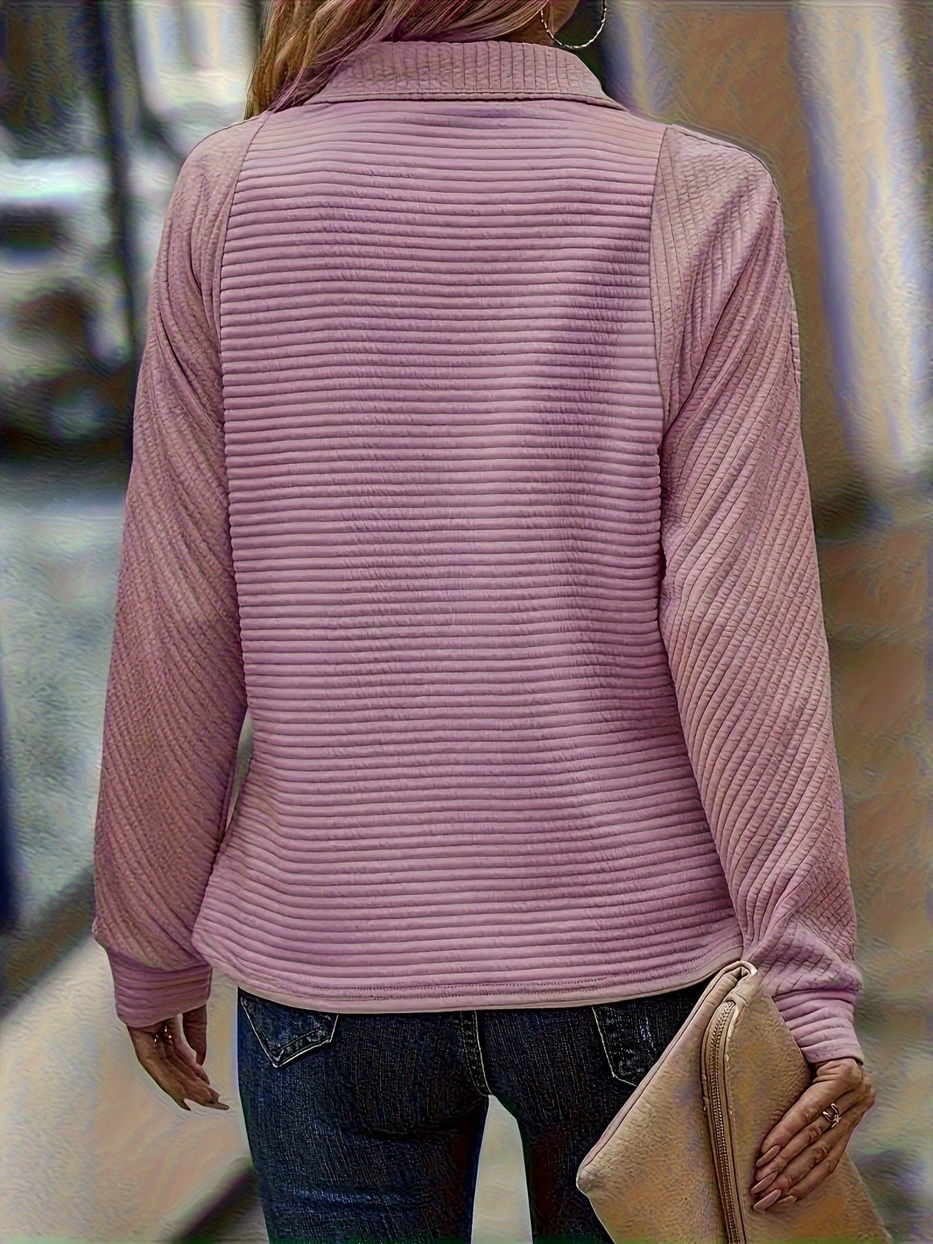 Marthe - Knitted Sweater With Zipper