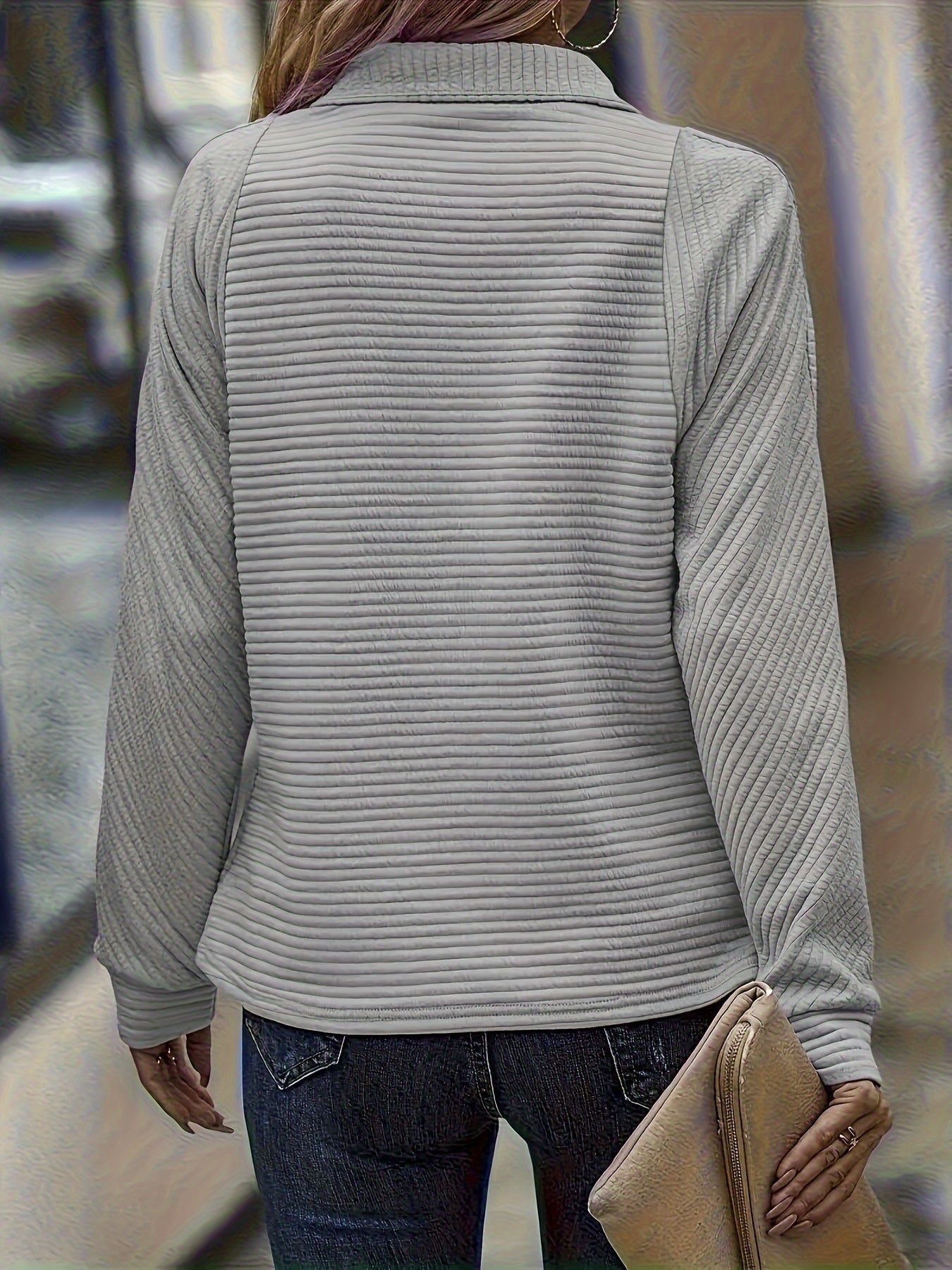 Marthe - Knitted Sweater With Zipper