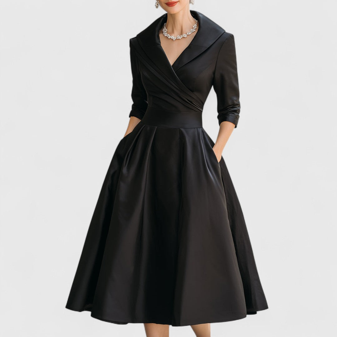 Marley | Elegant Flowing Midi Dress
