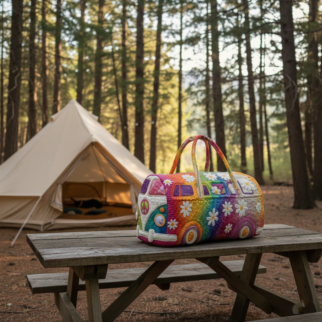 Luna – Padded Travel Bag with Artisan Design