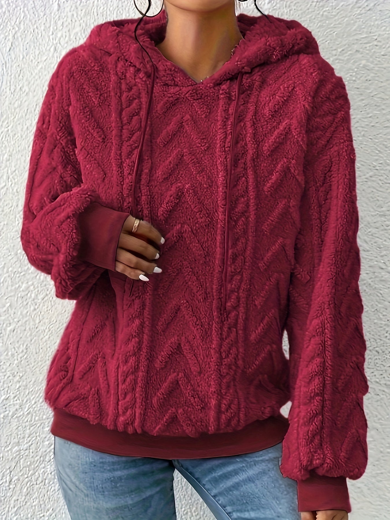 Andrine - Long Sleeve Hooded Jacket