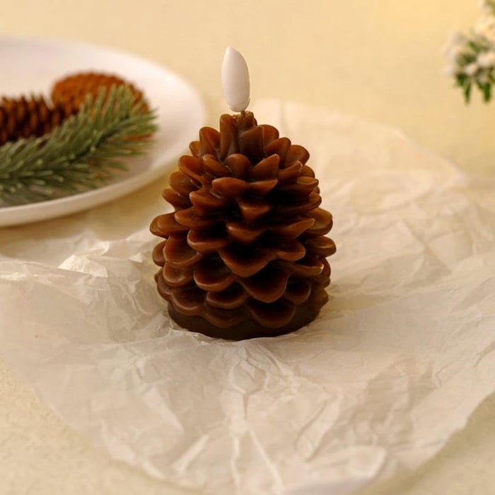 Lunacone - Flameless Pinecone Candle Light