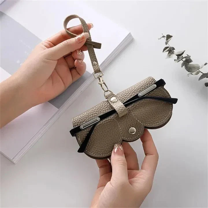 Brandary - Soft PU Leather Sunglasses Pouch