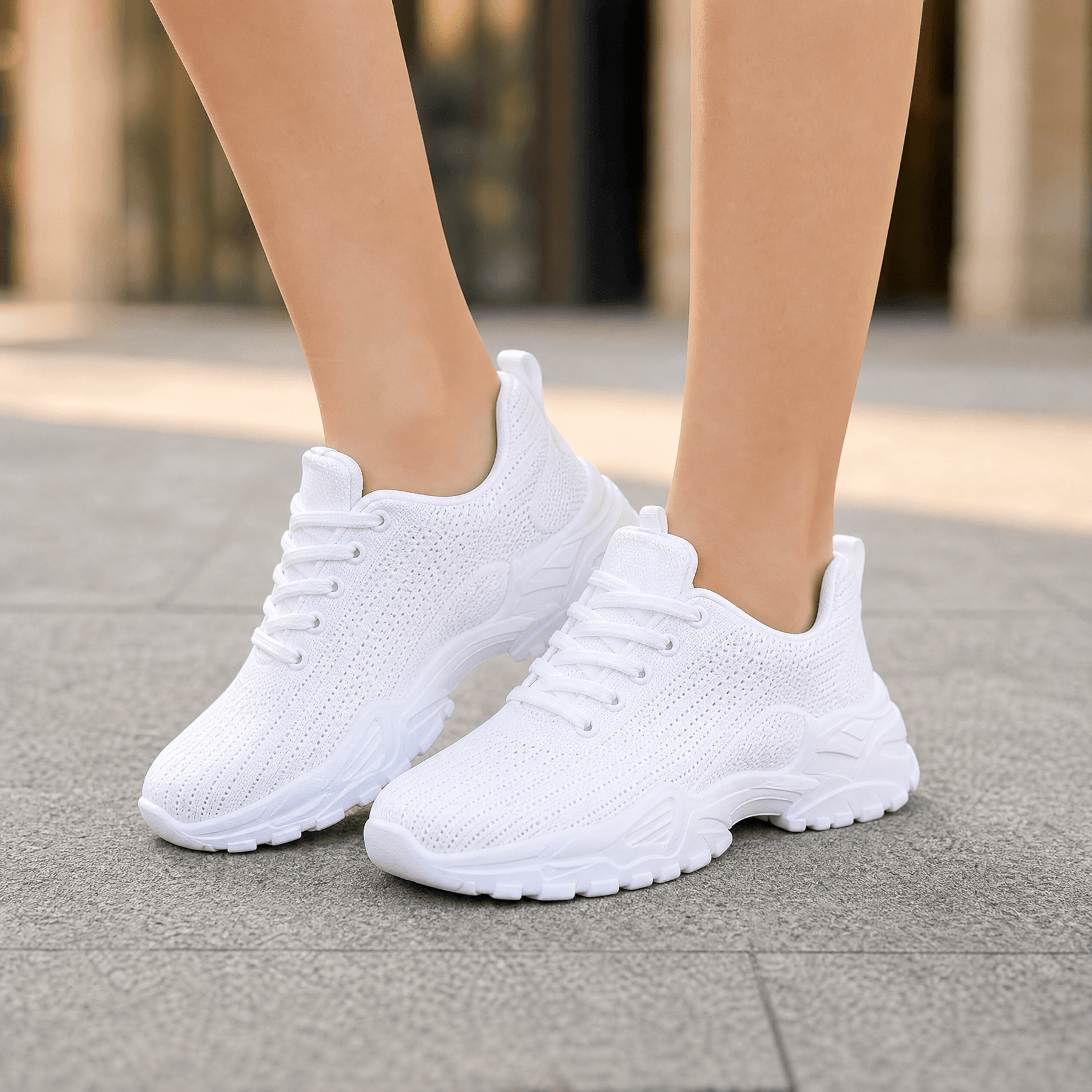 Aerloom – Women's Breathable Knit Sneakers for All Day Comfort