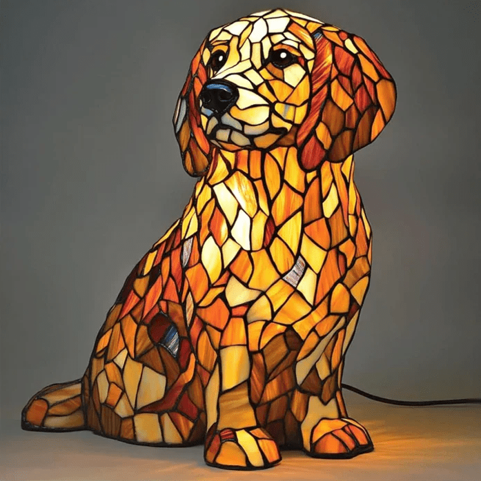 Animal Glow™ | Handmade Colored Glass Lamp