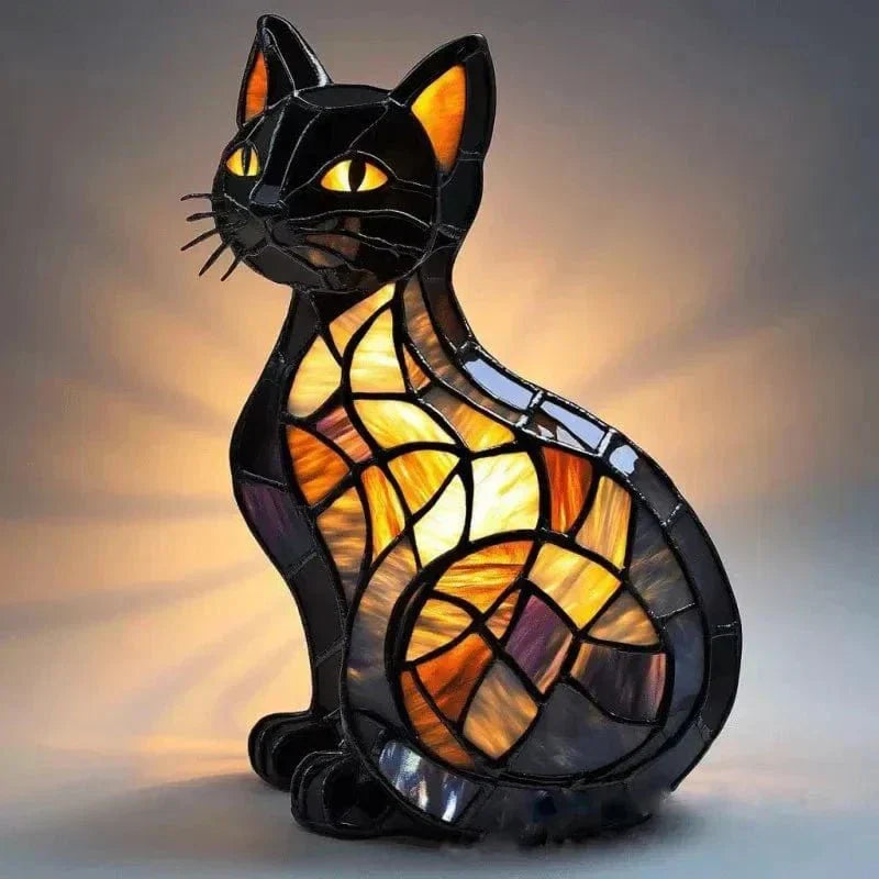 Animal Glow™ | Handcrafted Glass-Painted Lamp