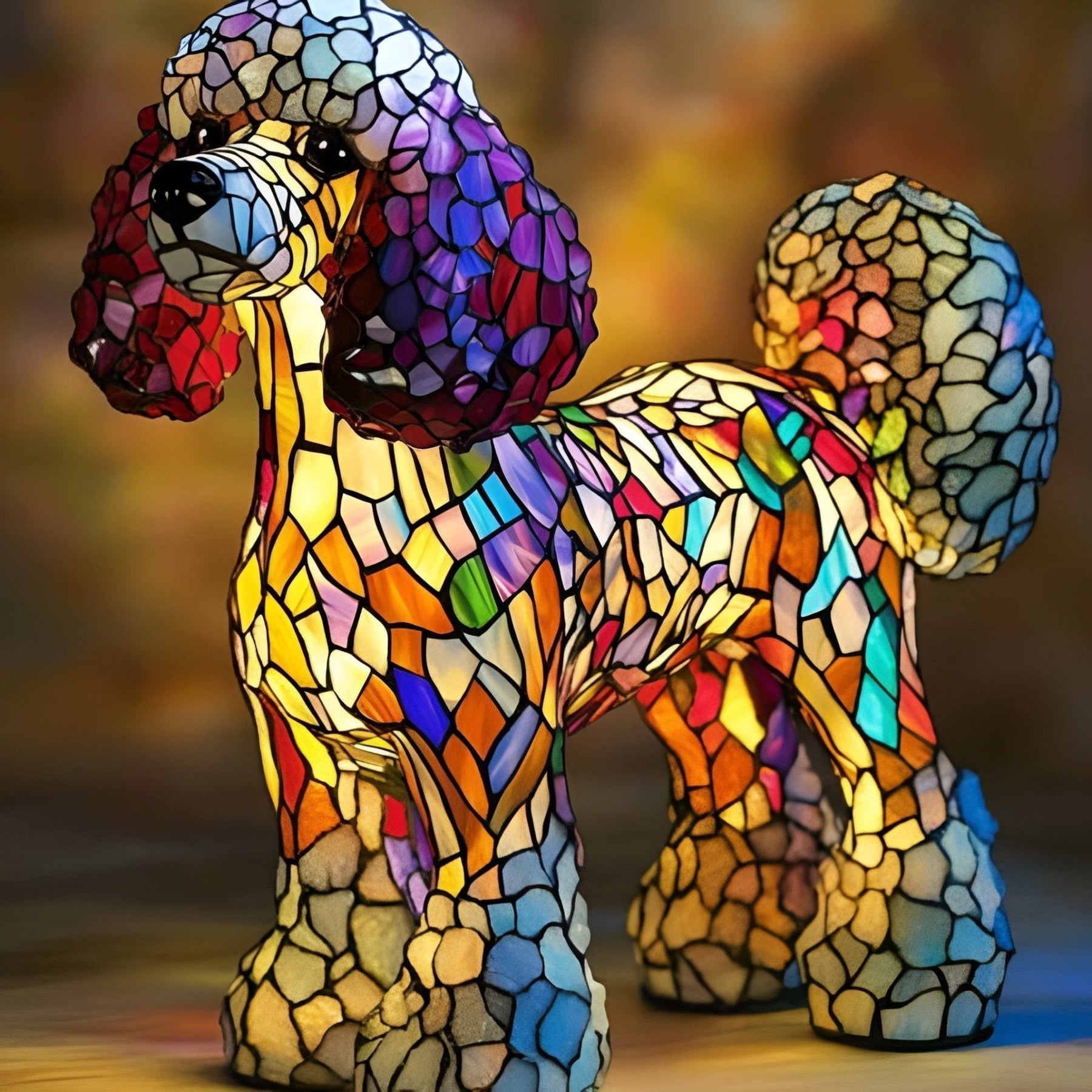 Animal Glow™ | Handmade Tiffany Lamp