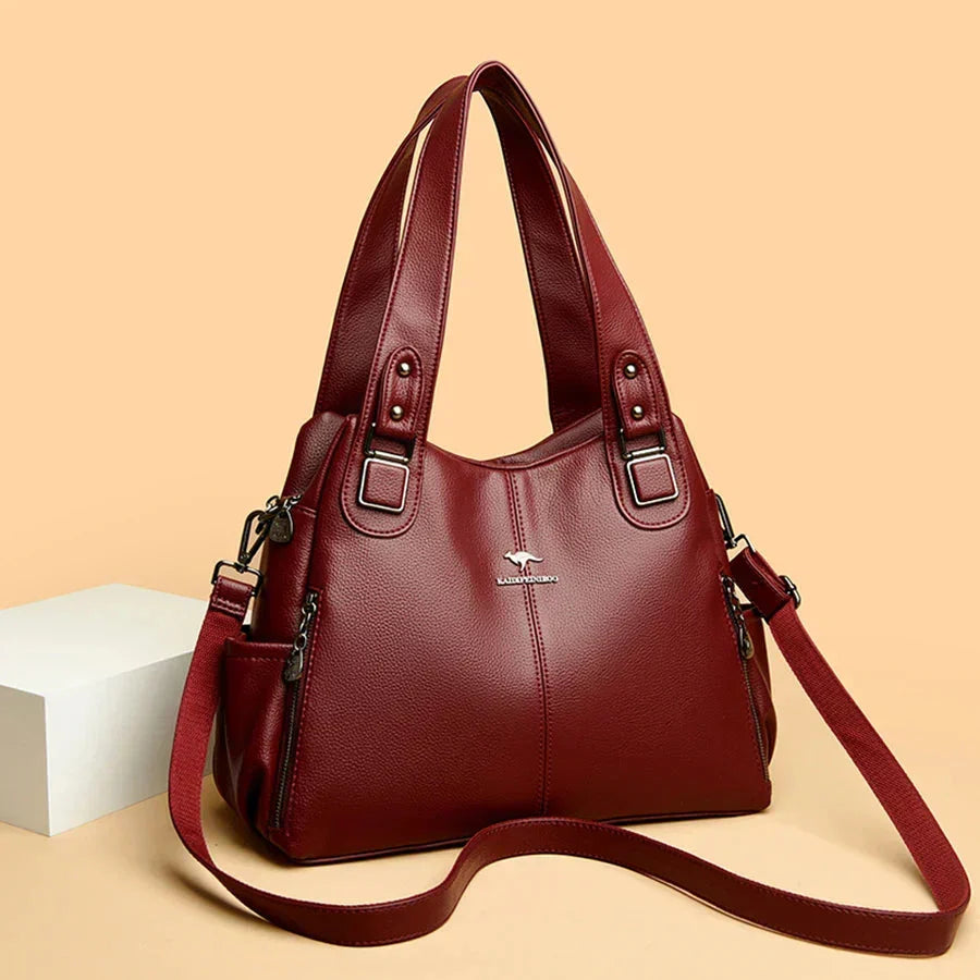 India™ Classic Vintage Leather Shoulder Bag