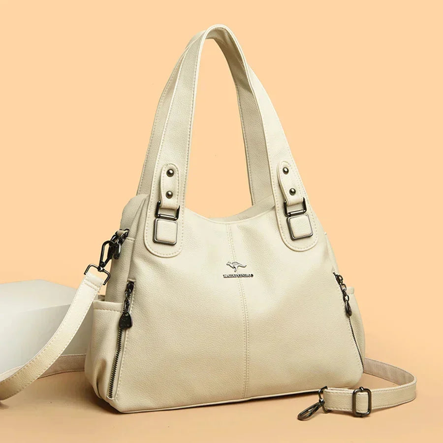 India™ Classic Vintage Leather Shoulder Bag