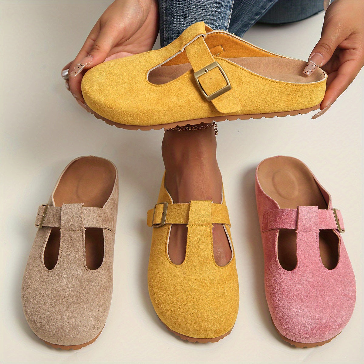 Soléa™ | Minimalist Buckle Comfort Clogs