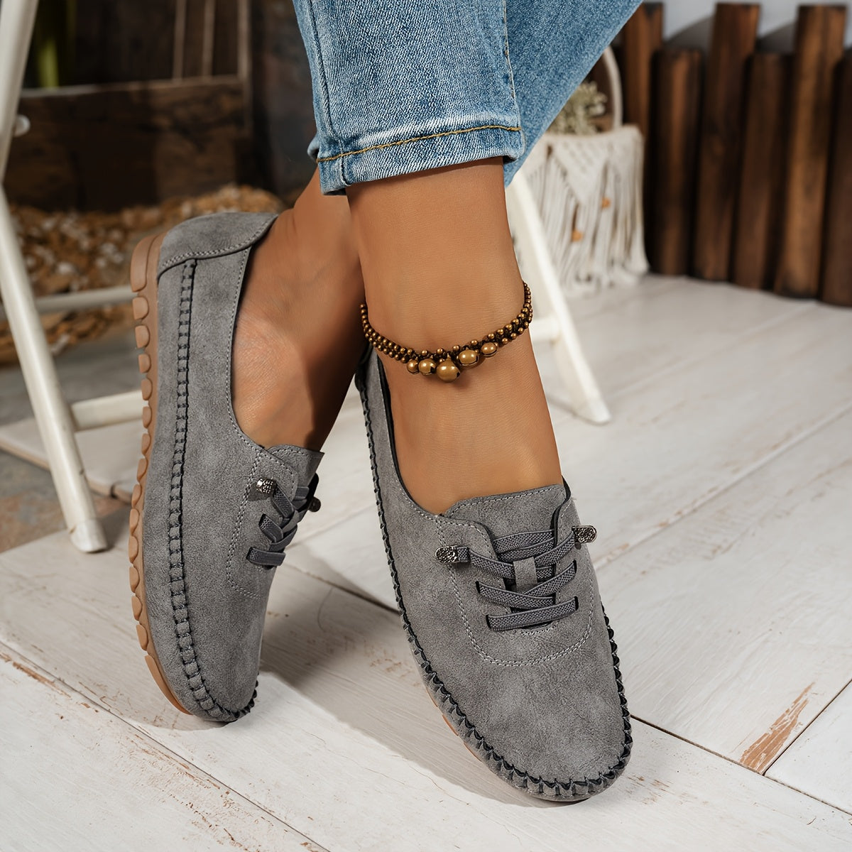 Orthelia™ | Soft Moccasins with Full Support for Sensitive Feet