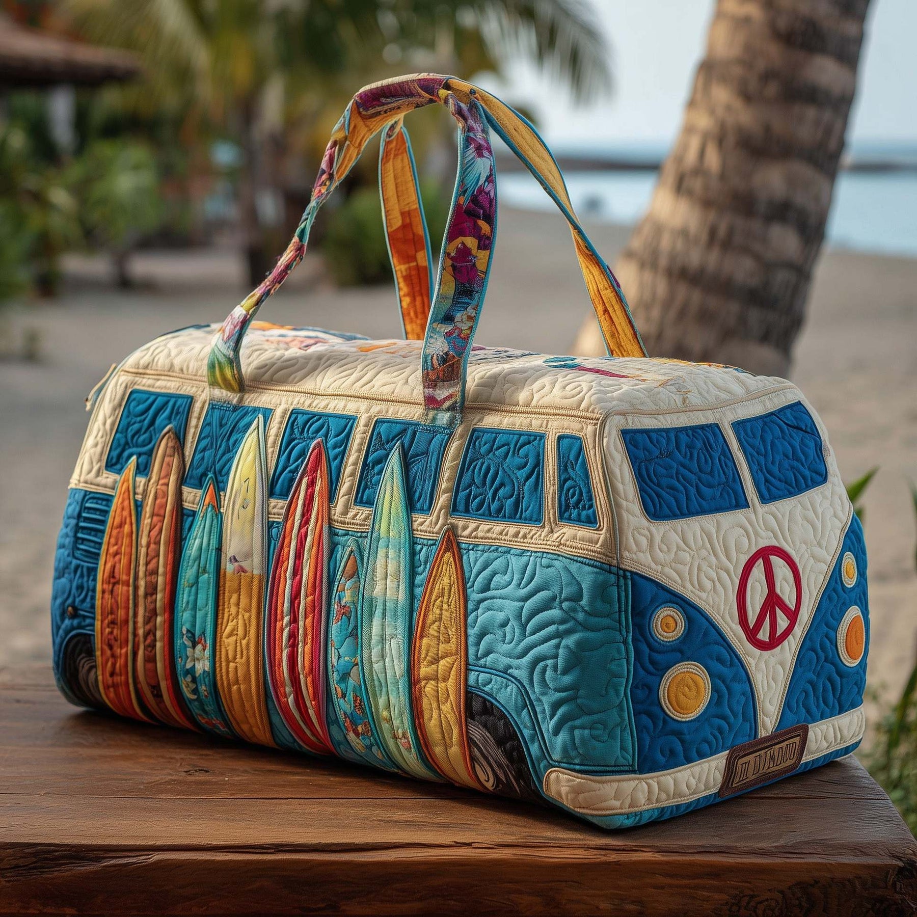 Luna – Padded Travel Bag with Artisan Design