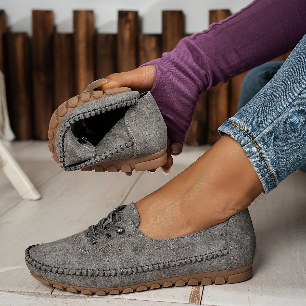 Orthelia™ | Soft Moccasins with Full Support for Sensitive Feet