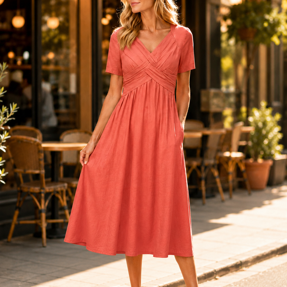 Flowena – The Maxi Dress That Skims, Never Clings